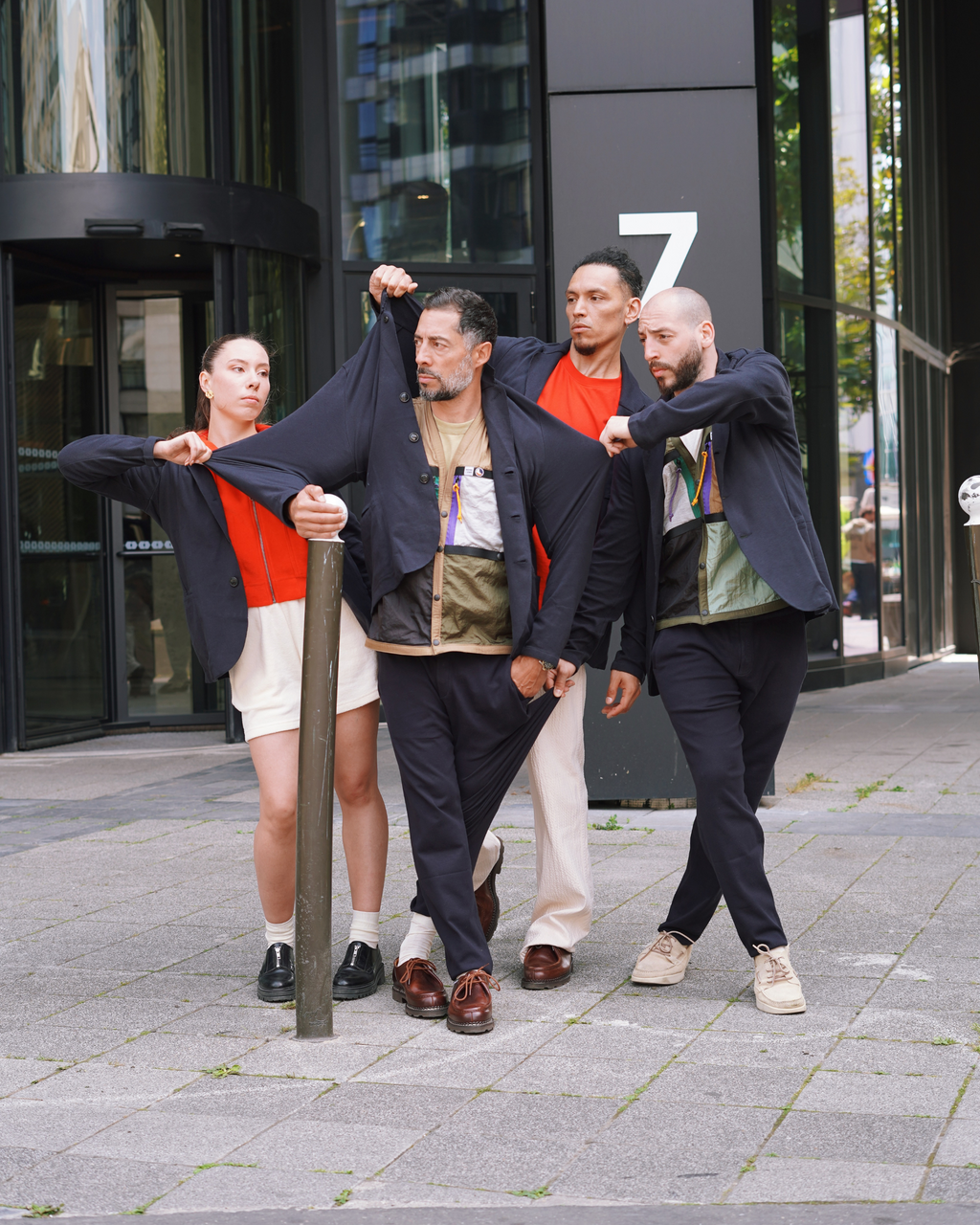 GUMY LAMO JACKET NAVY