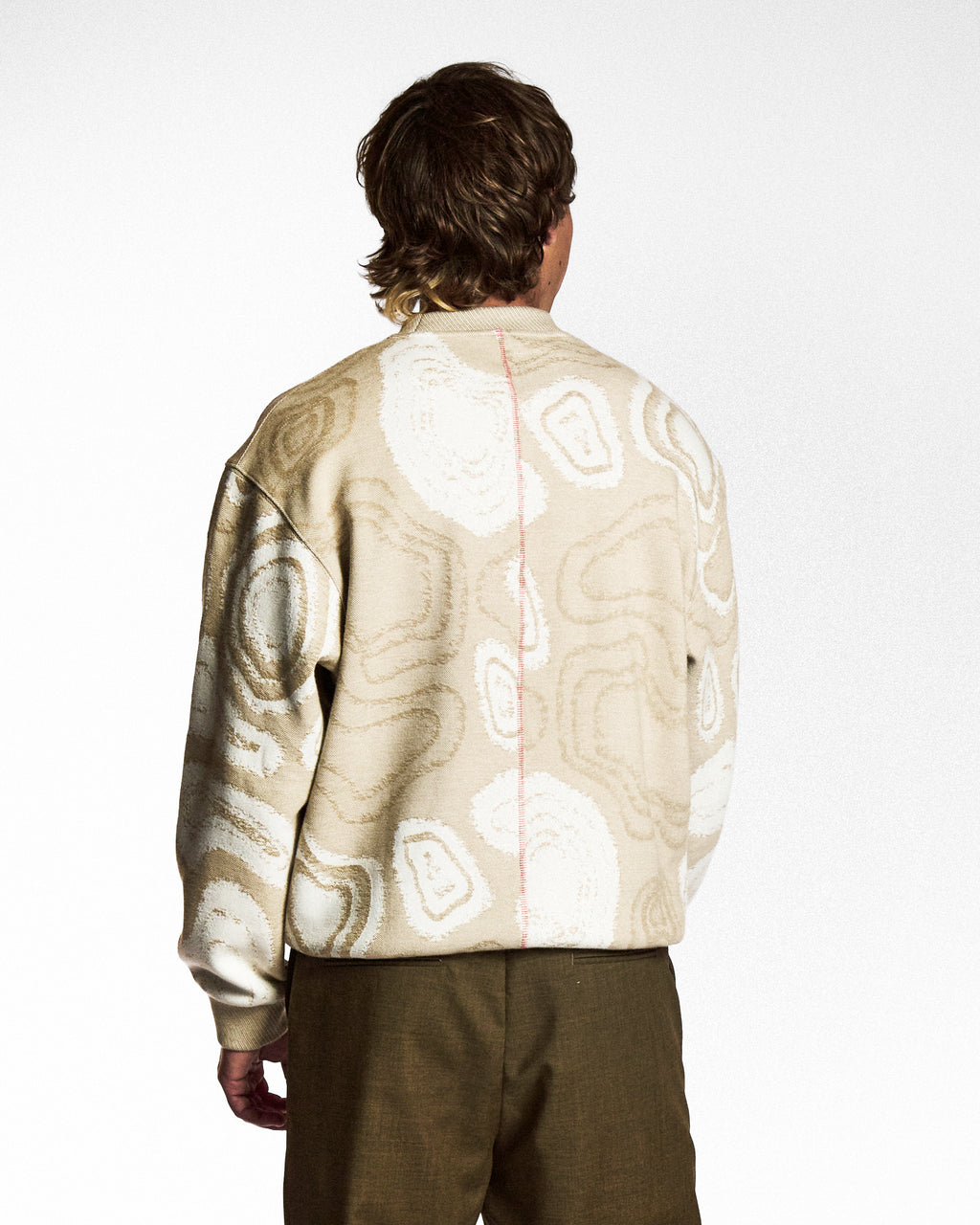 PAC NUCLEUS CREAM MULTI SWEATSHIRT