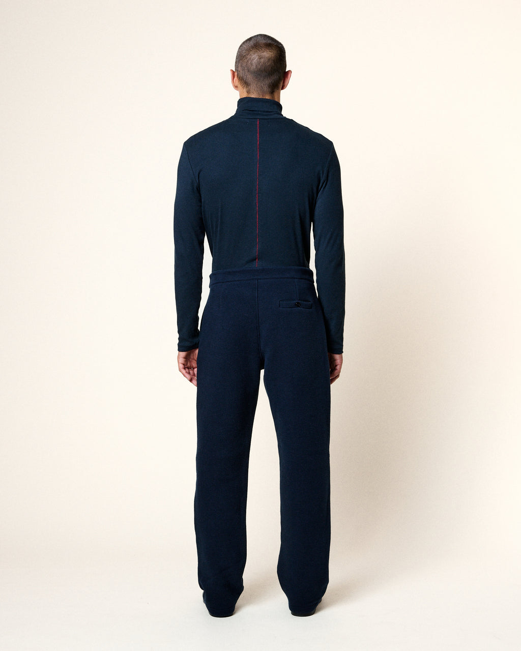 PANTALONS AITO OTTOMAN NAVY