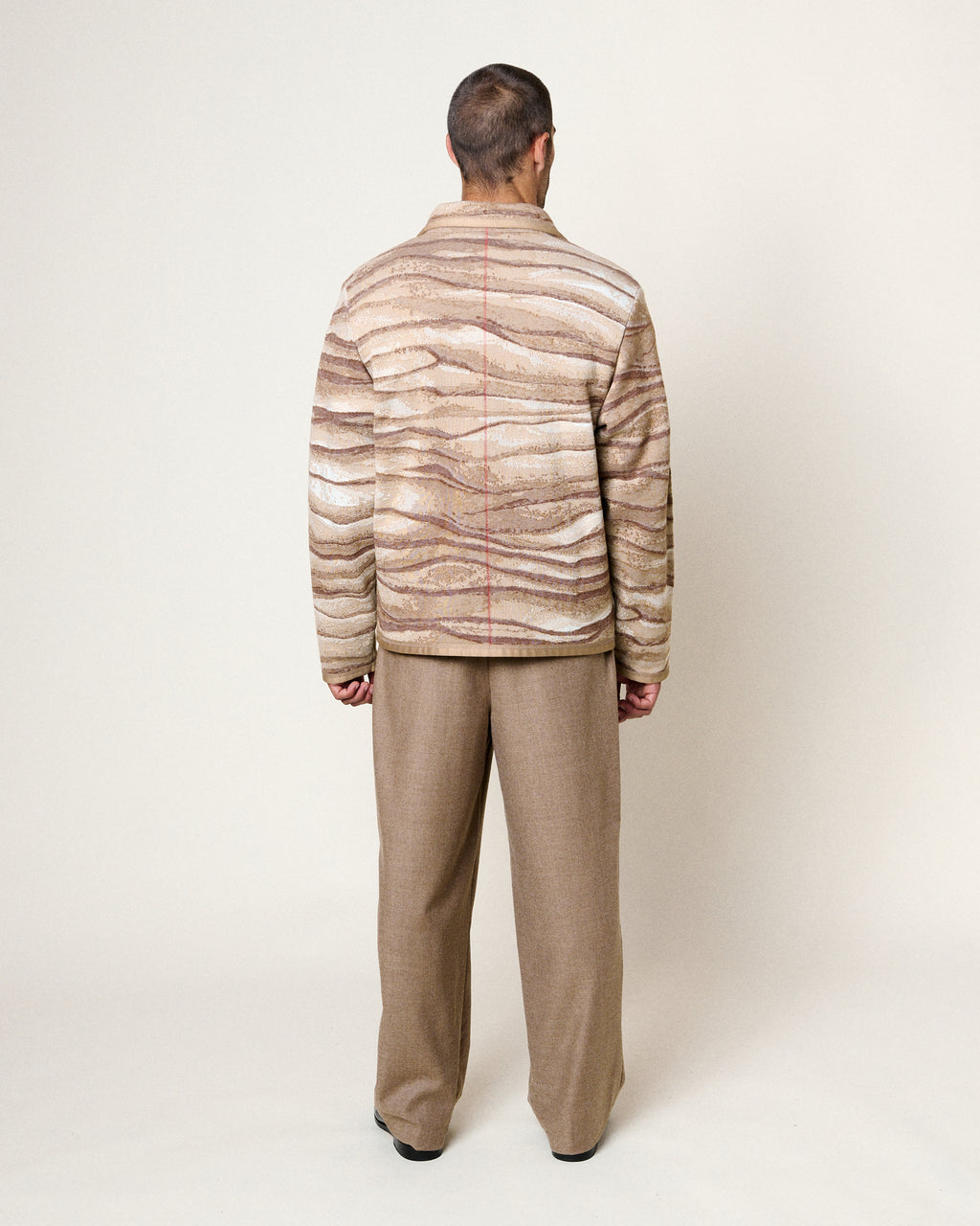 AMARI TIME LAYERS MULTI-BROWN JACKET