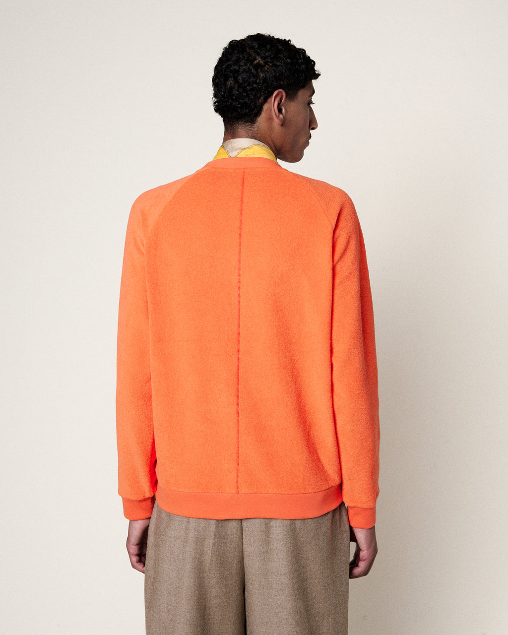 AQUAE BRIGHT ORANGE SWEATSHIRT