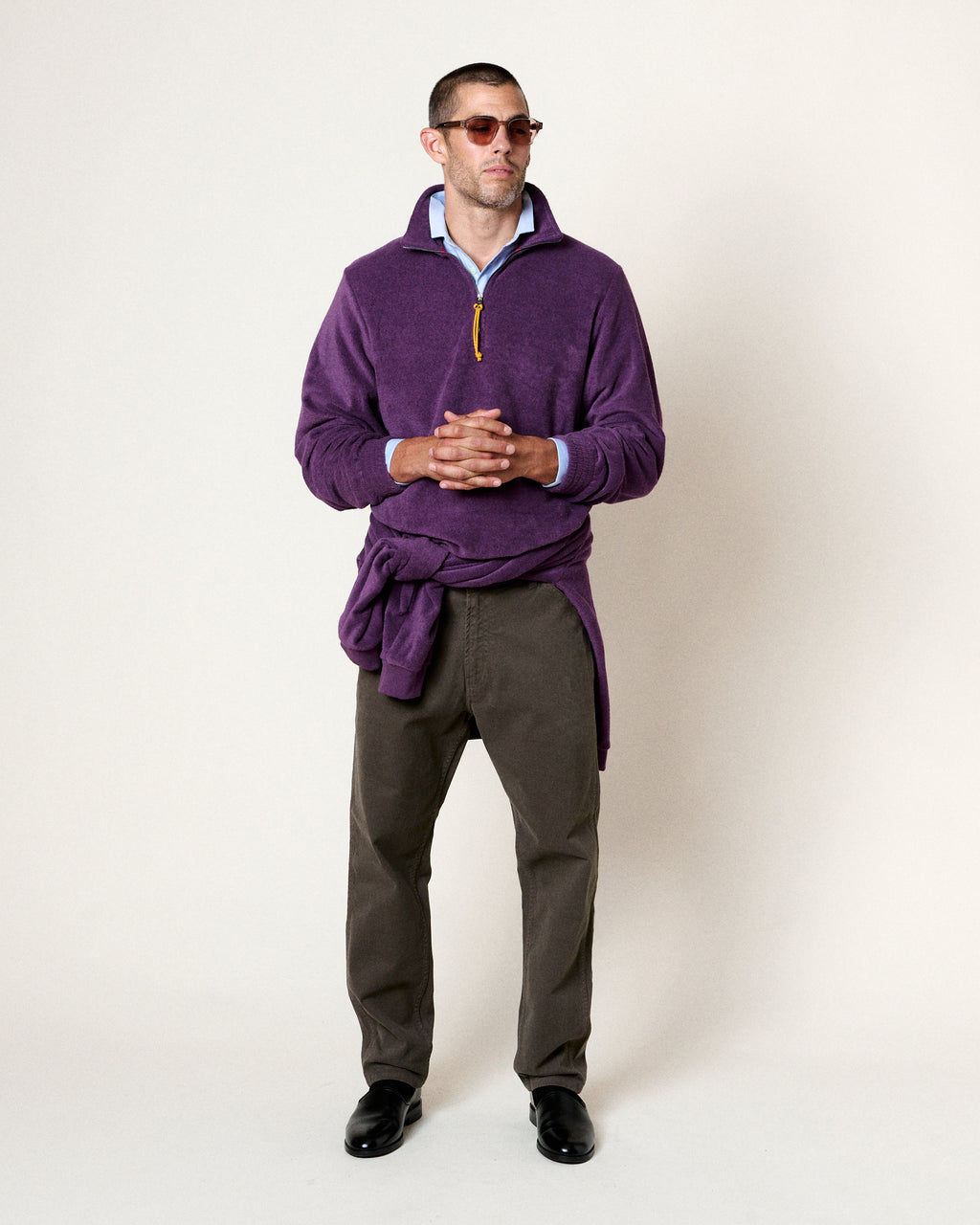 SWEATSHIRT ATYS GRAPE