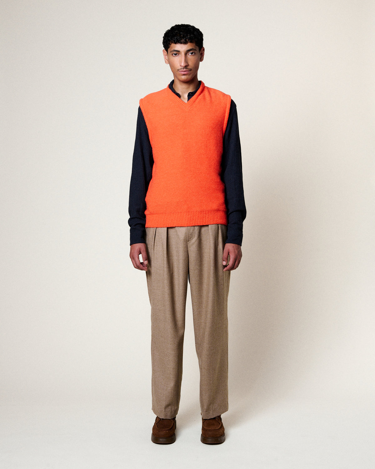 PULL SANS MANCHES BABY FIRAS BRIGHT ORANGE