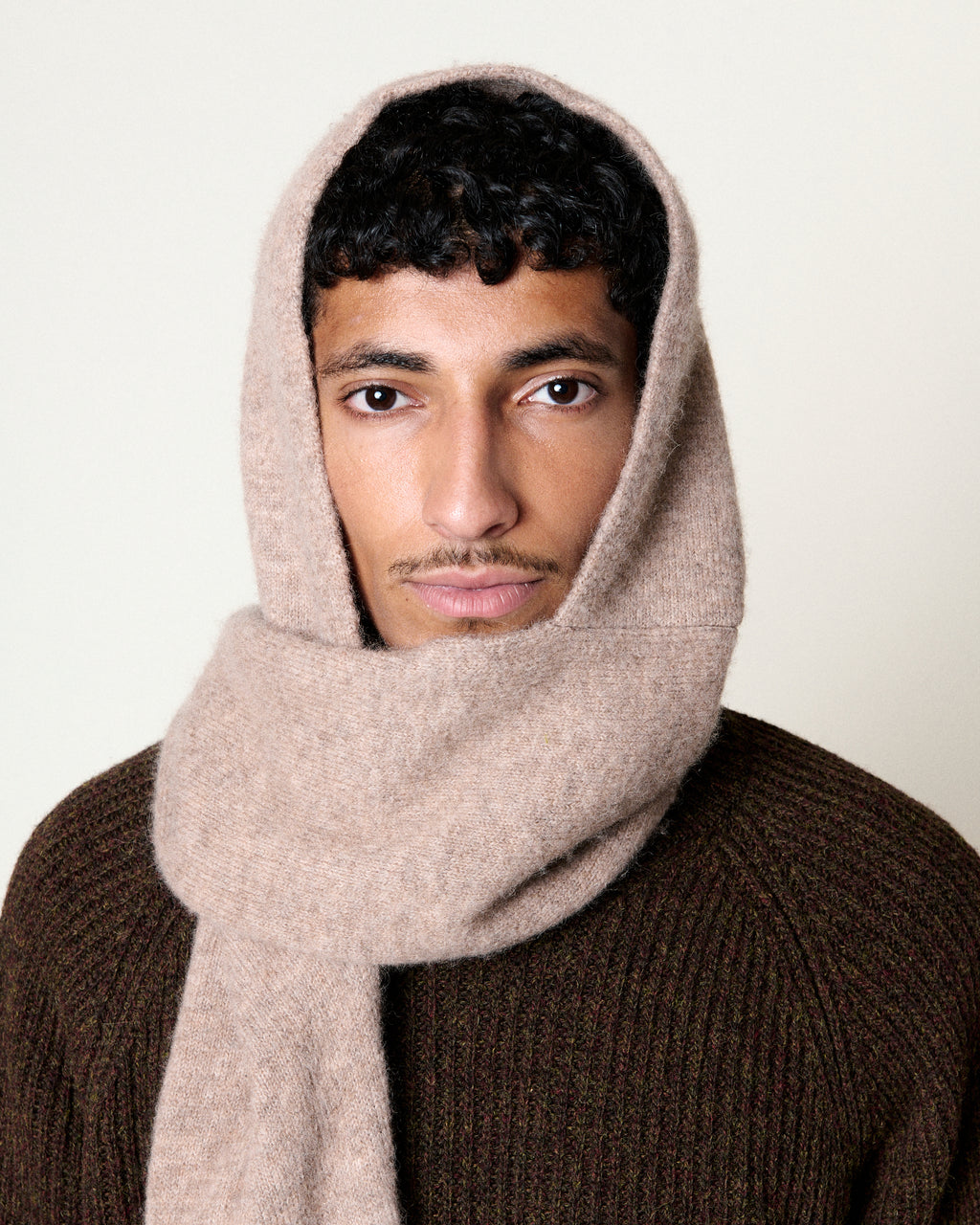 BABY HOOD LIGHT TAUPE