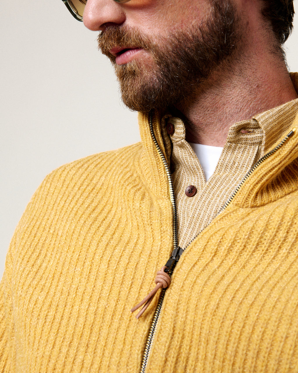 EWAN SHETLAND HONEY SWEATER