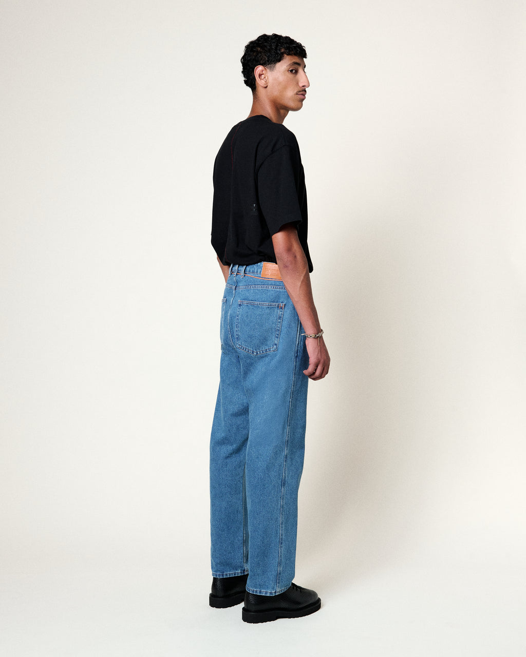 JABALI ALGO WIDE BLEACHED JEANS