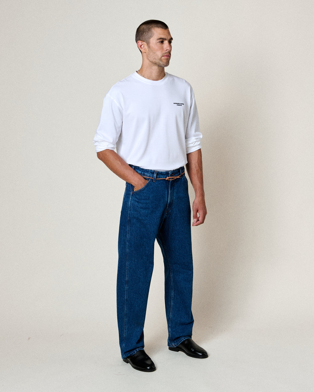 JABALI WIDE ALGO WASHED JEANS