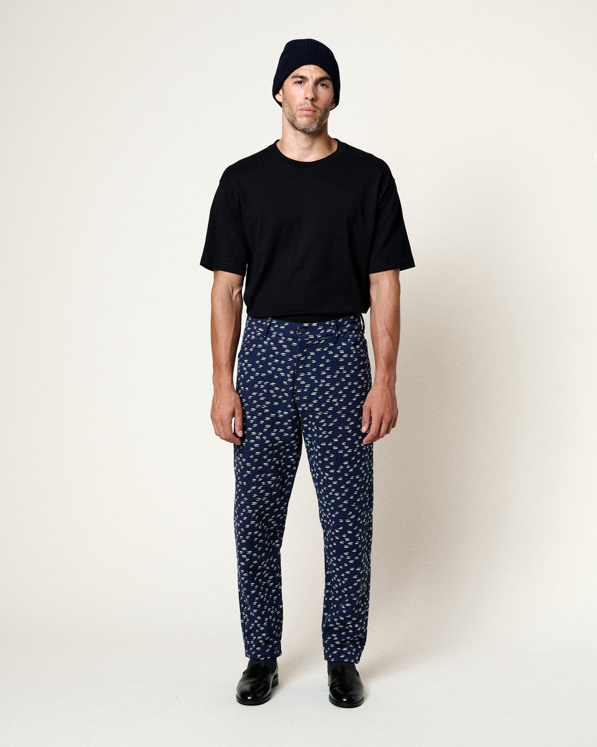 JABALI HANZO INDIGO BLUE TROUSERS