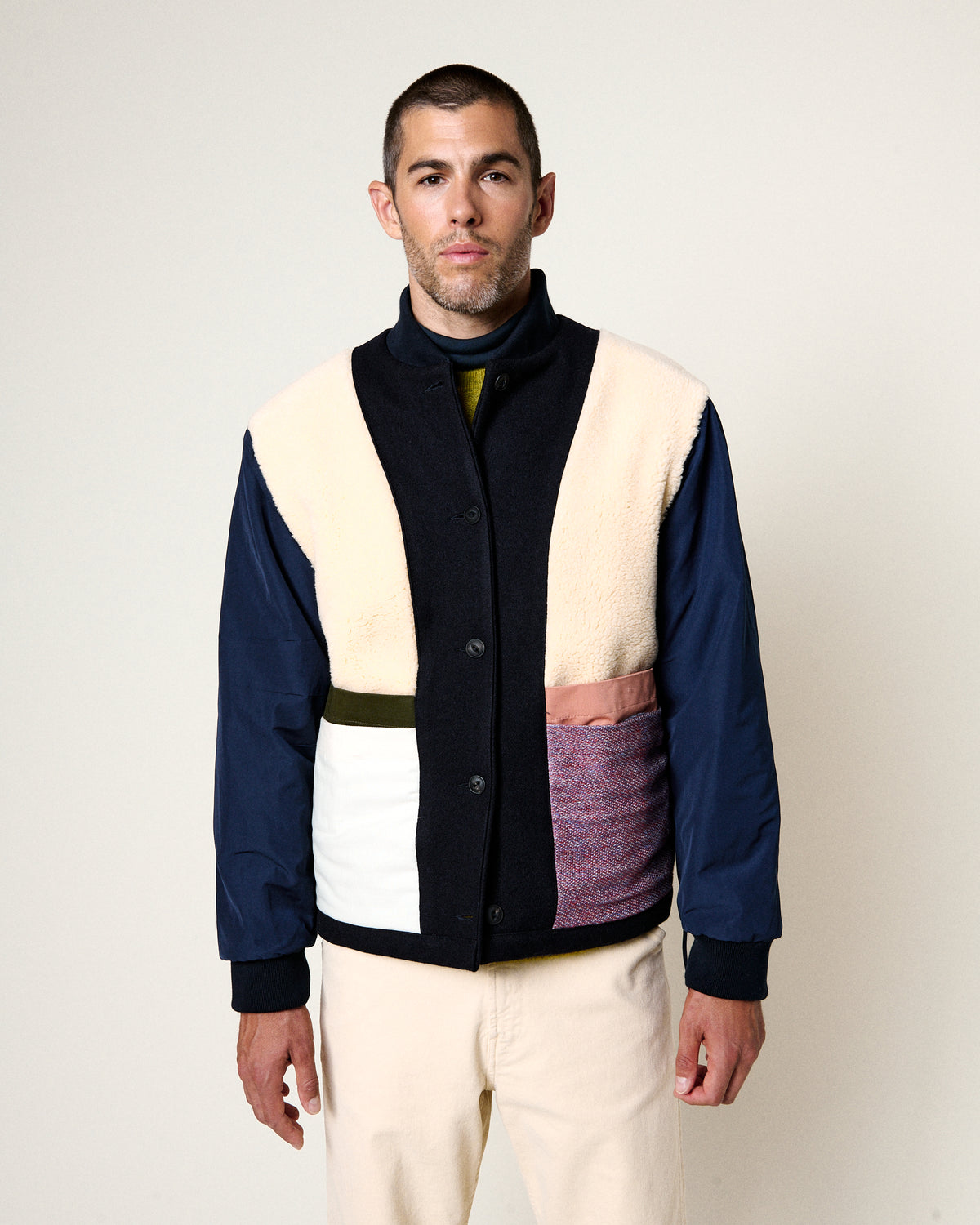 JR MELT NAVY JACKET
