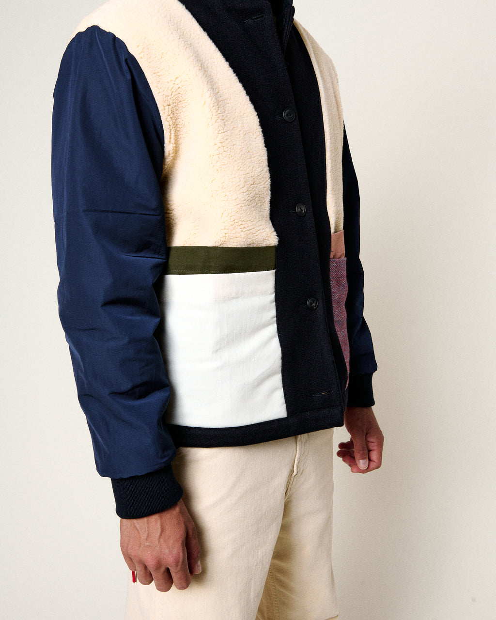 VESTE JR MELT NAVY