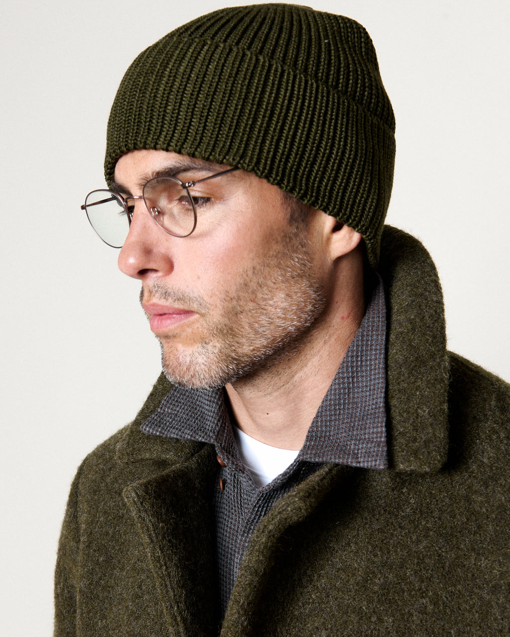 MERINO BEANIE KHAKI