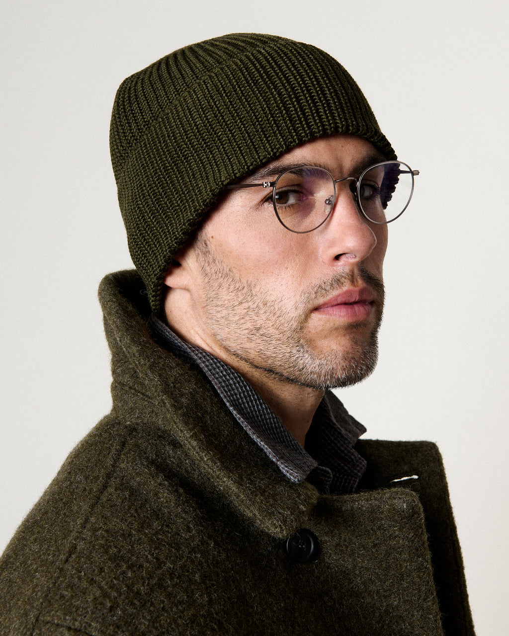MERINO BEANIE KHAKI