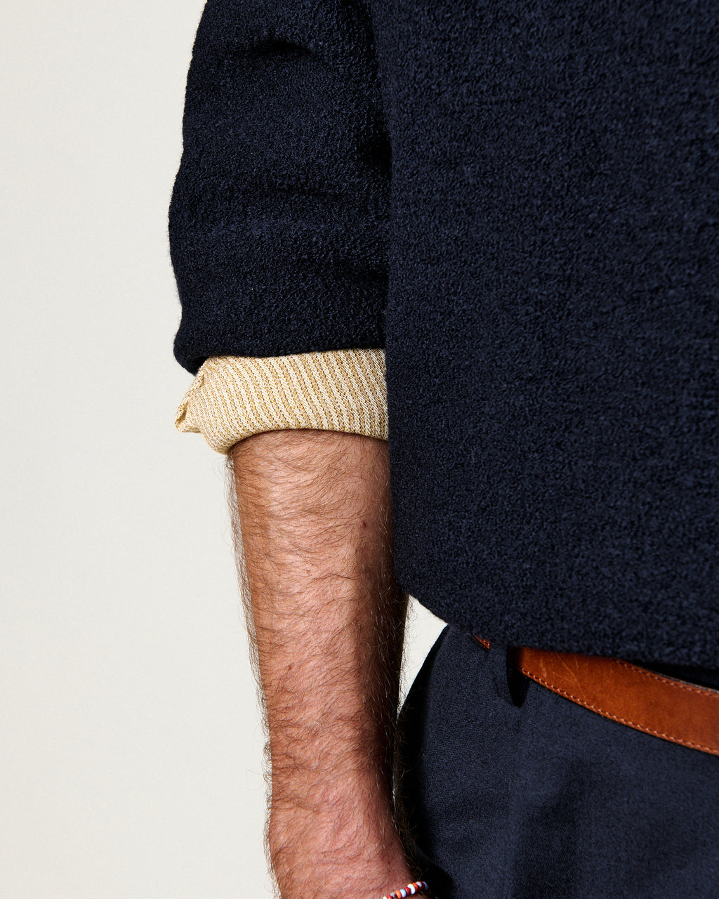 PULLOVER CURLY NAVY