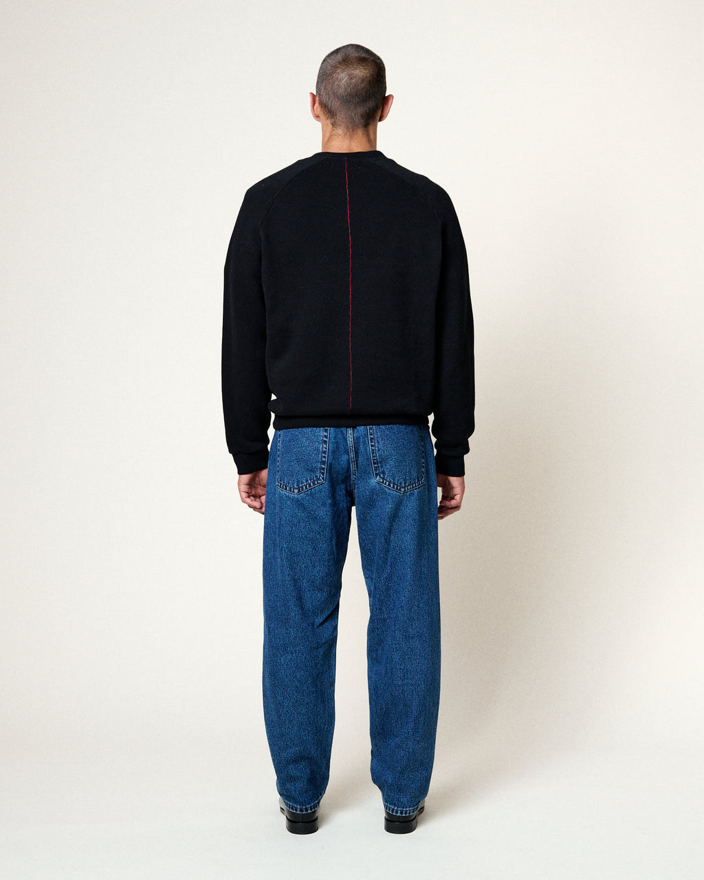 SWEATSHIRT TERRY BLACK