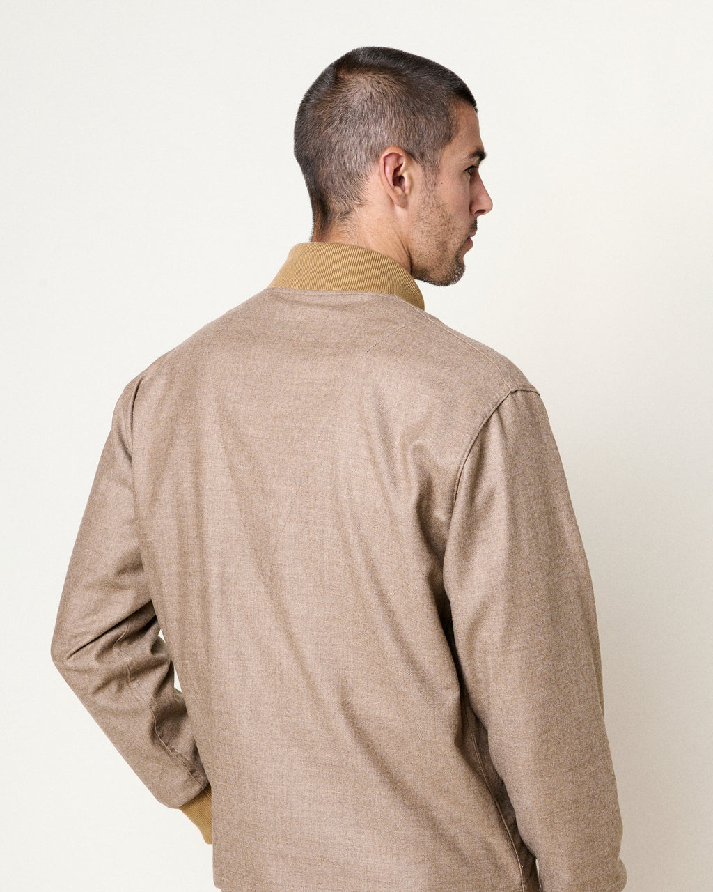 YONI MARZ OATMEAL JACKET