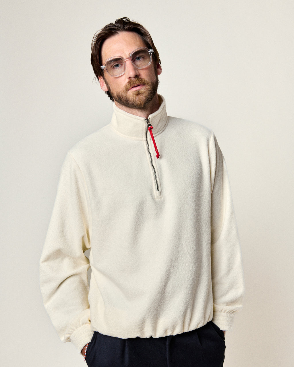 ATYS ECRU SWEATSHIRT