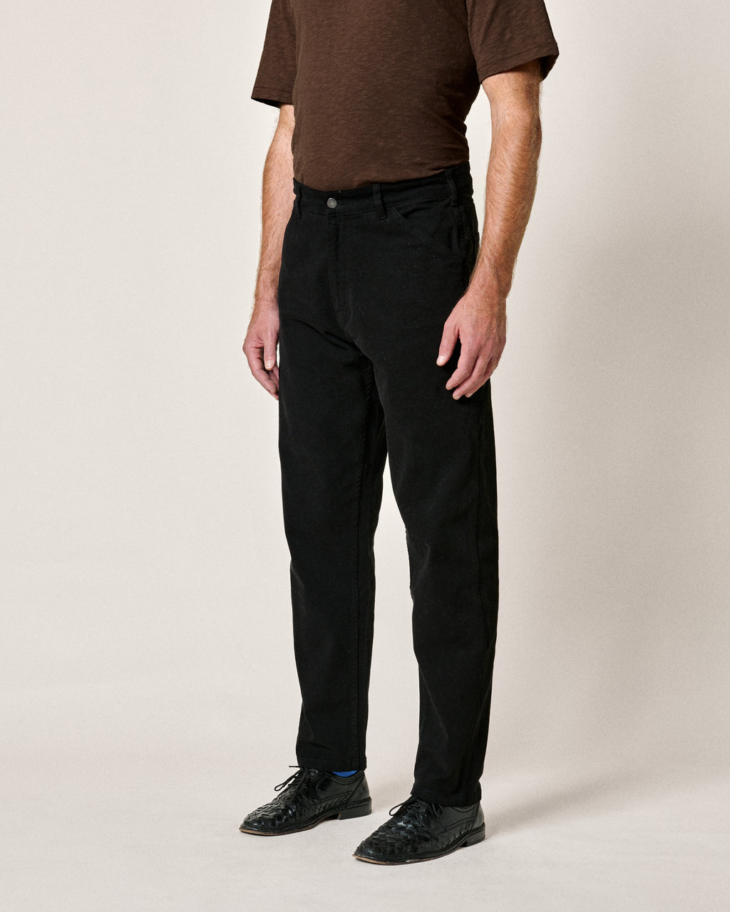 JABALI TWILL TROUSERS BLACK