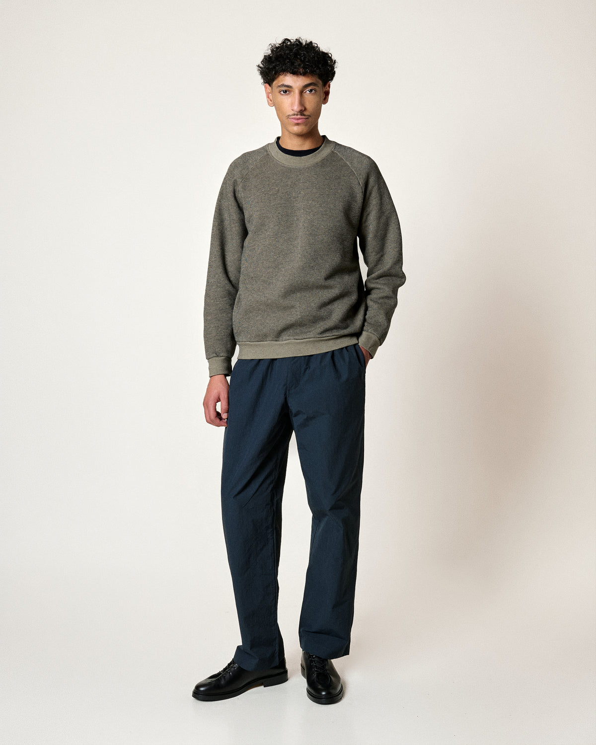 SWEATSHIRT TERRY AGAVE