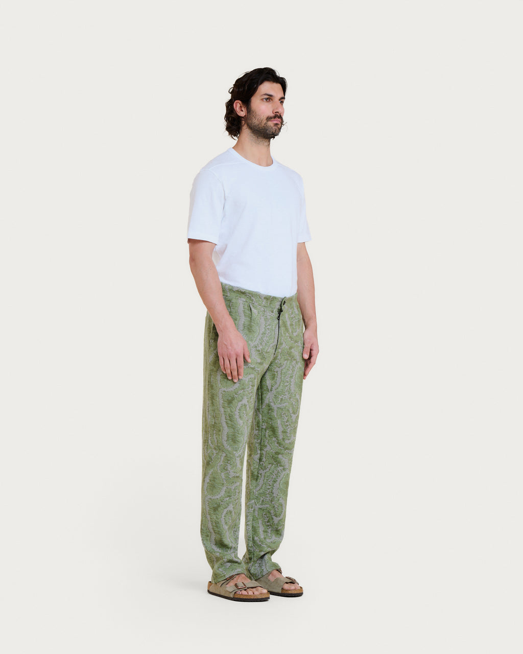 AITO CORAL GREEN MULTI PANT