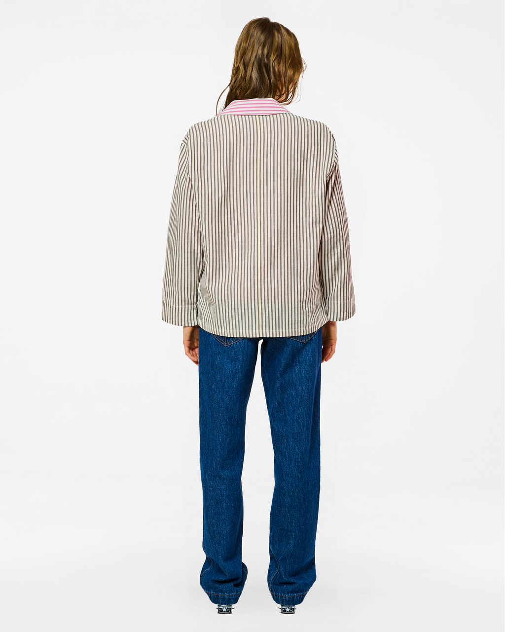 VESTE ALMA STRIPES KHAKI STRIPES