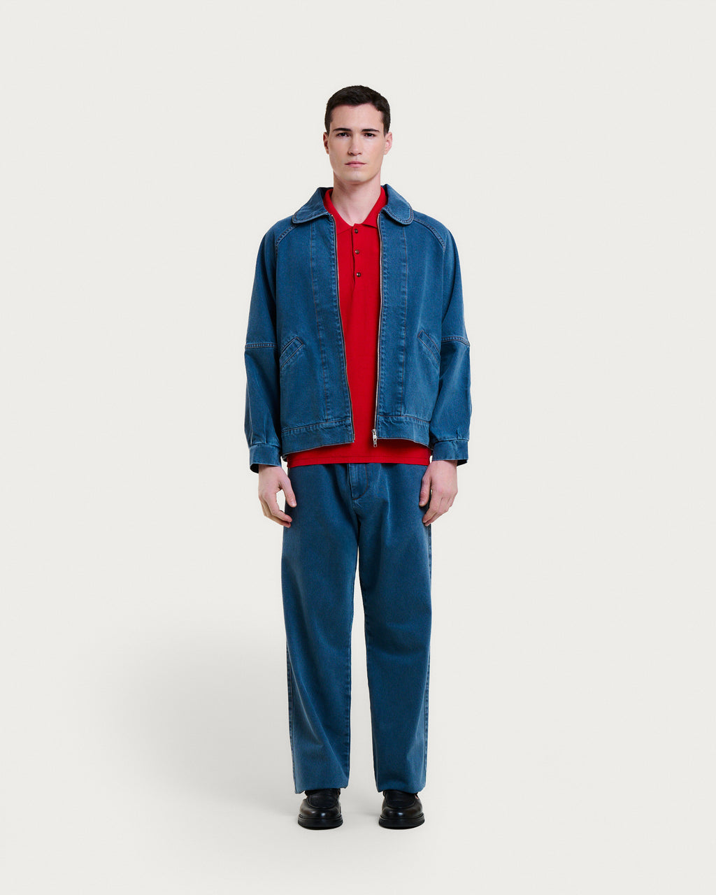 VESTE ANTWAN DENIM GREY-BLUE