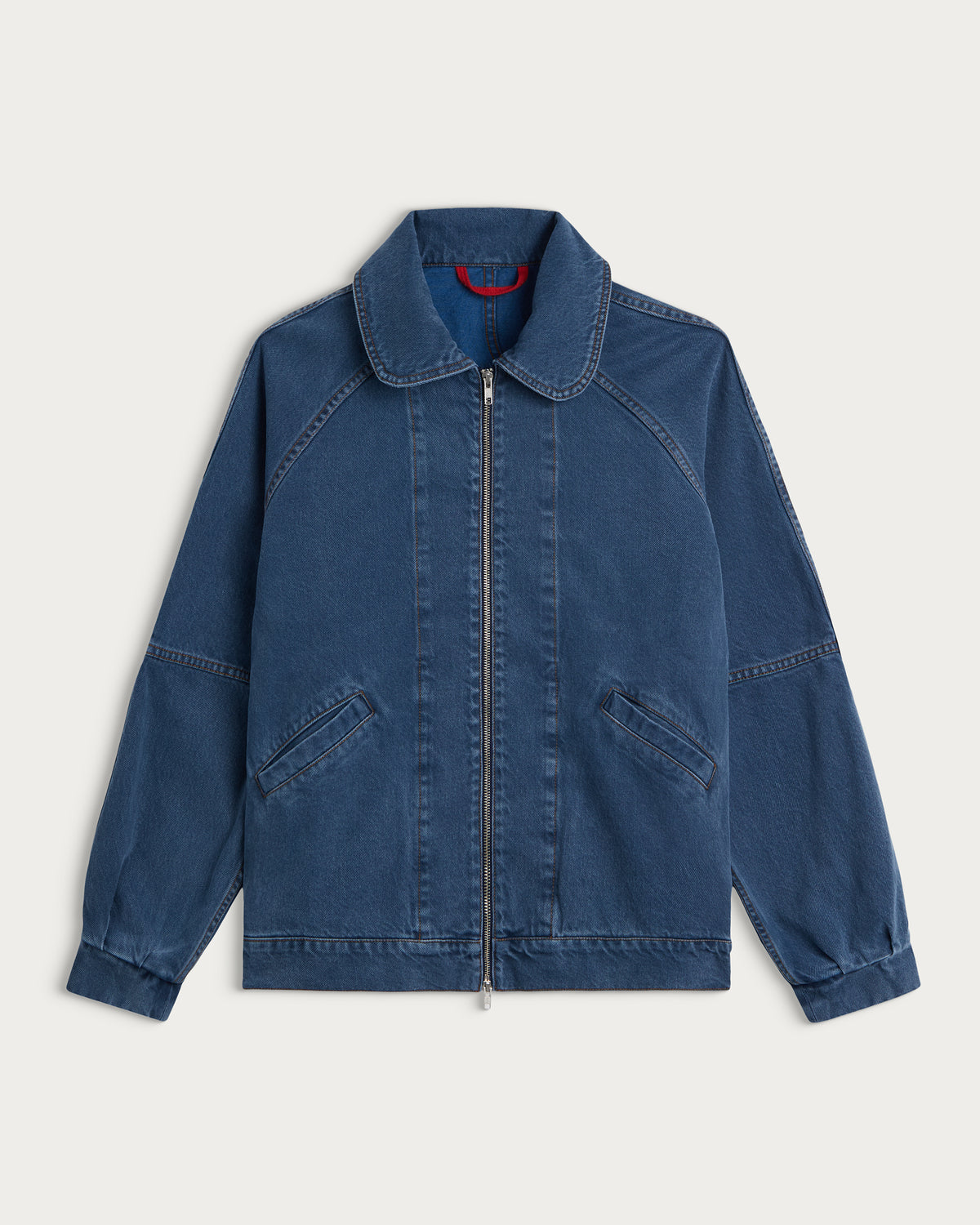 ANTWAN GREY-BLUE DENIM JACKET