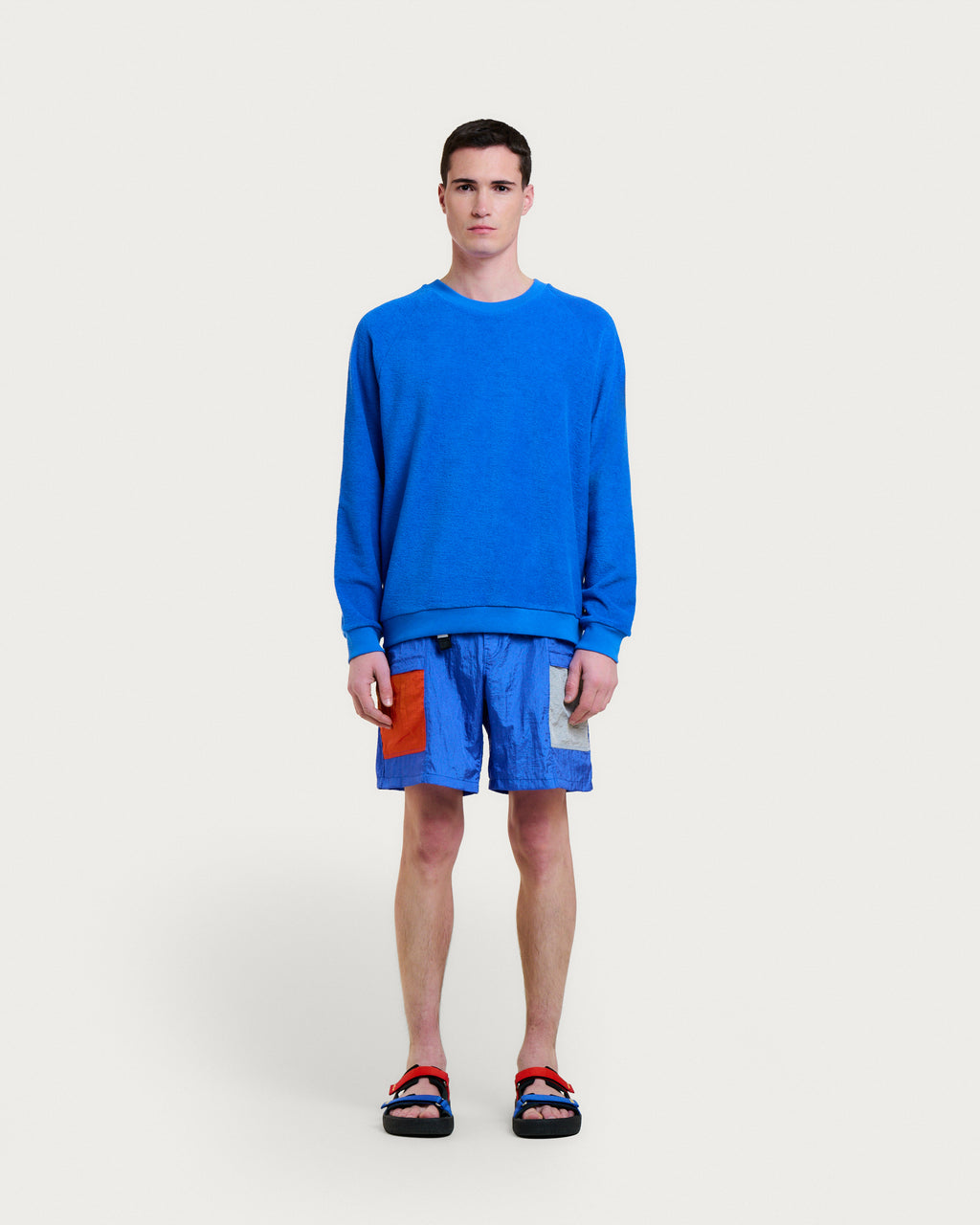 AQUAE COBALT BLUE SWEATSHIRT