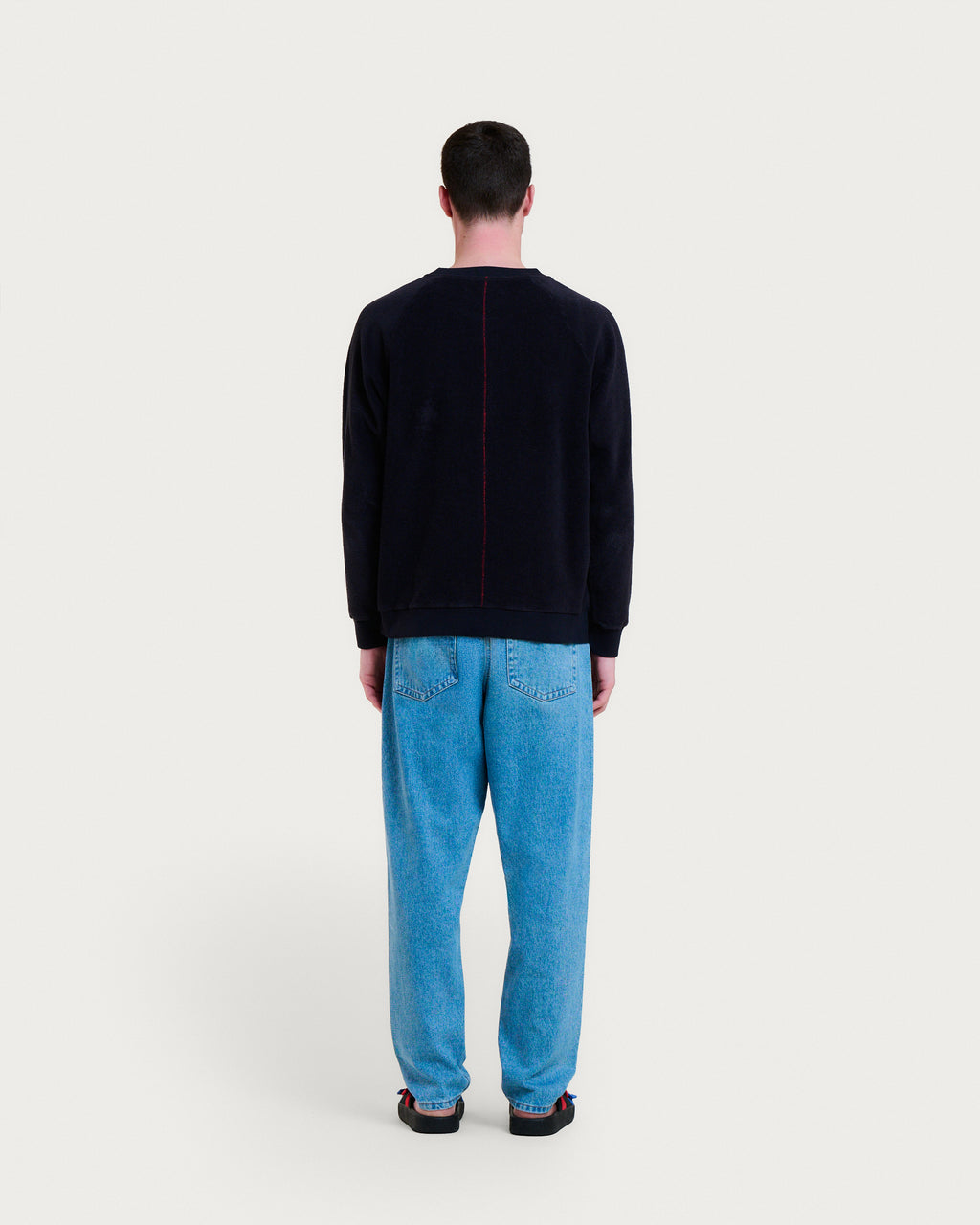 AQUAE NAVY SWEATSHIRT