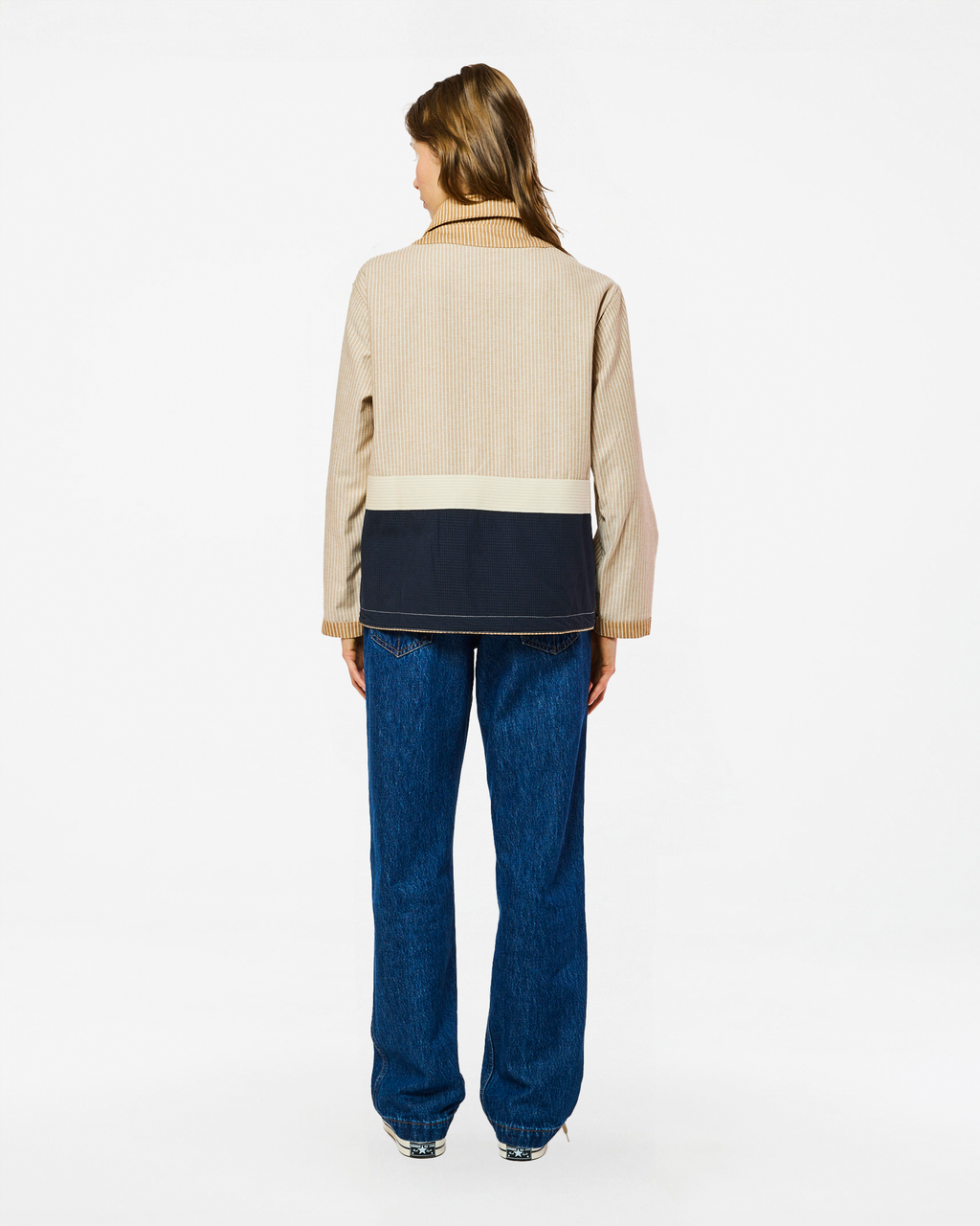 VESTE ASZA STRIPES CANELLE