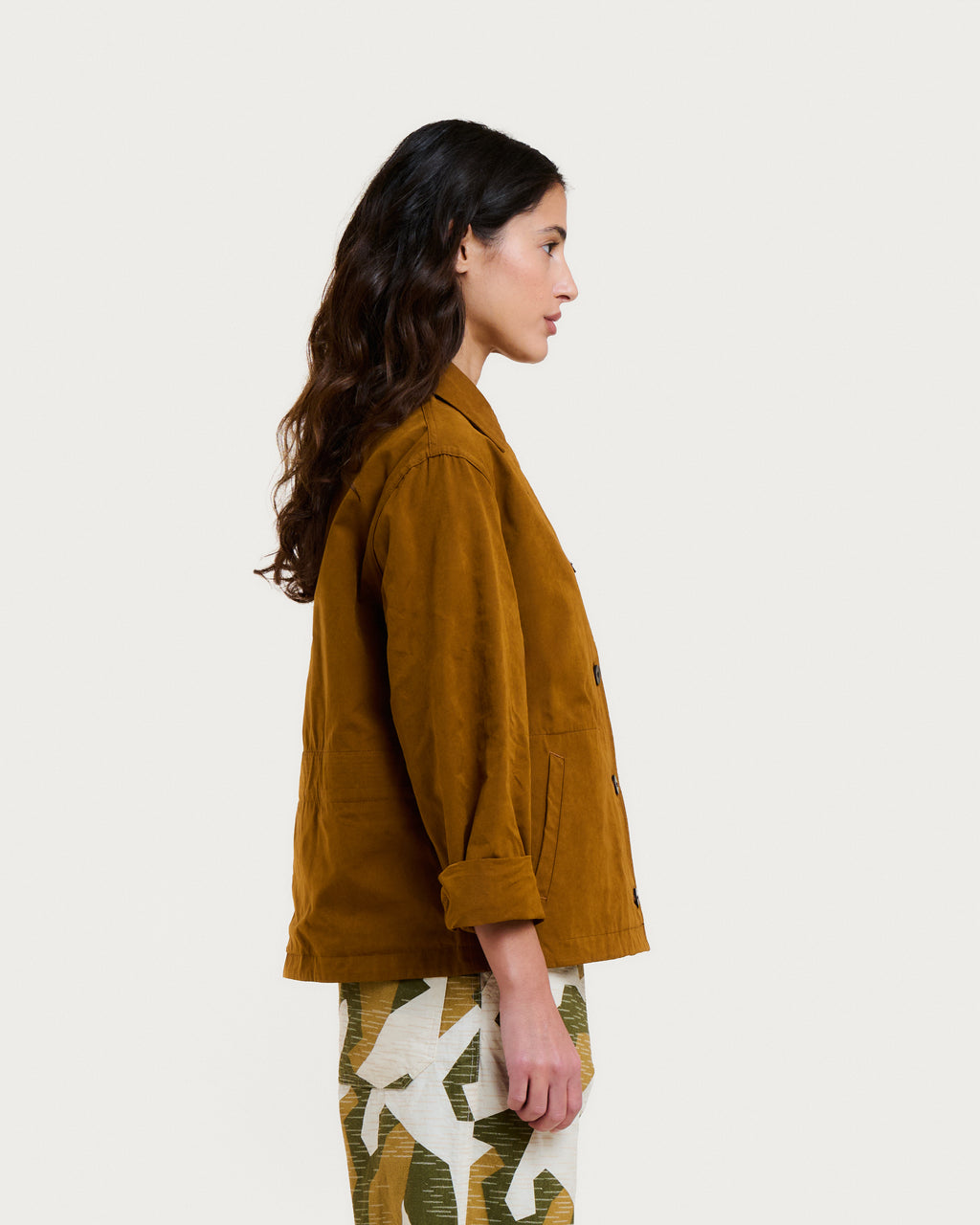 ASZA PEACH CARAMEL JACKET