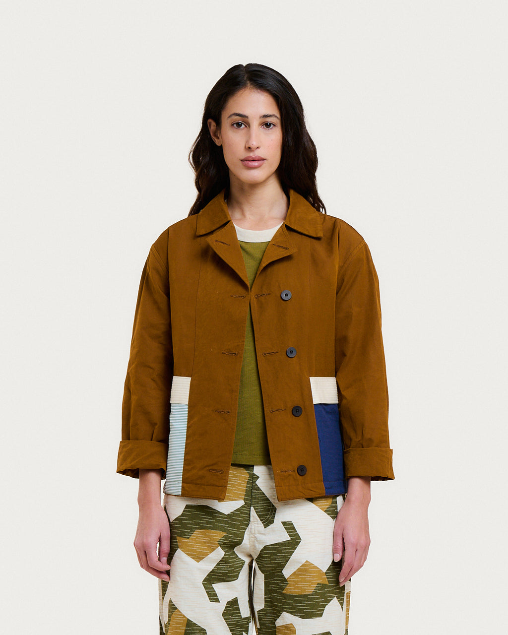 ASZA PEACH CARAMEL JACKET