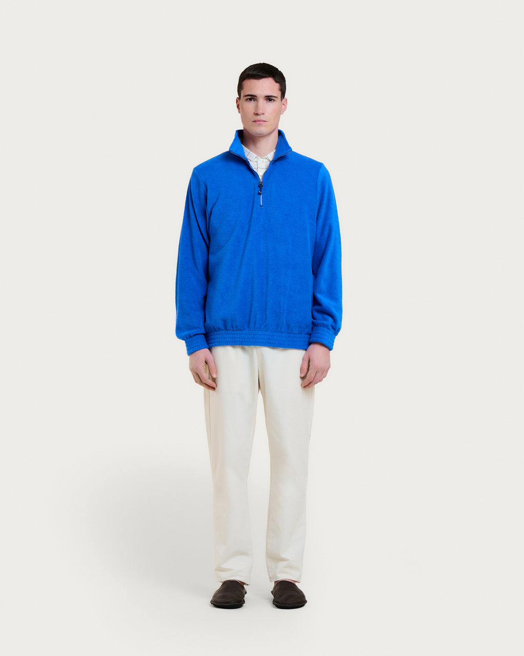 SWEATSHIRT ATYS COBALT BLUE