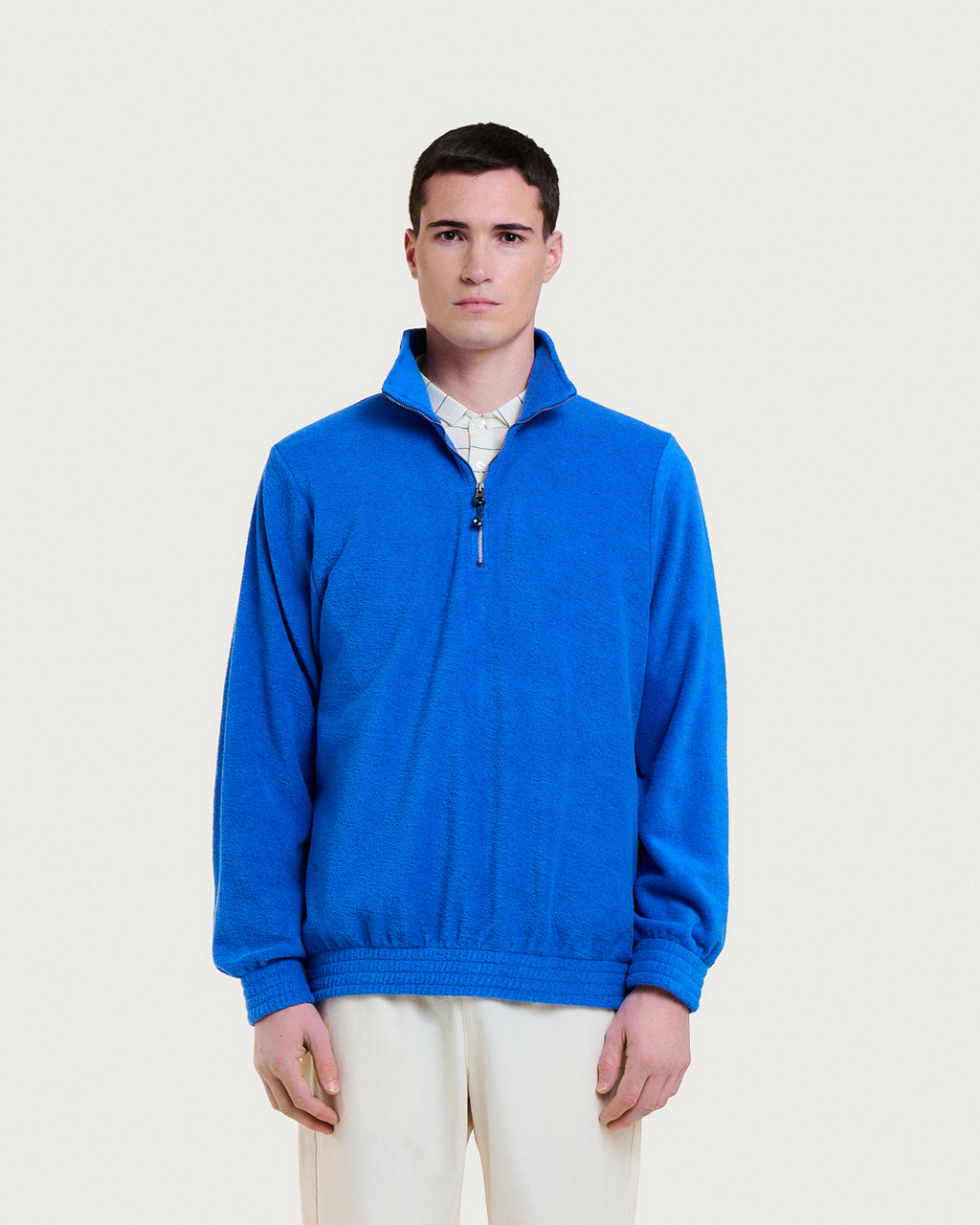 SWEATSHIRT ATYS COBALT BLUE