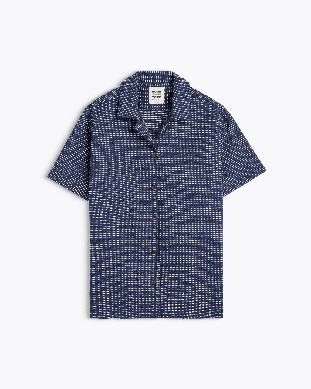 CHEMISE AWA CACTUS NAVY-WHITE