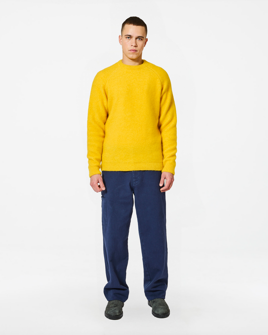 BABY BRETT SWEATER BRIGHT YELLOW