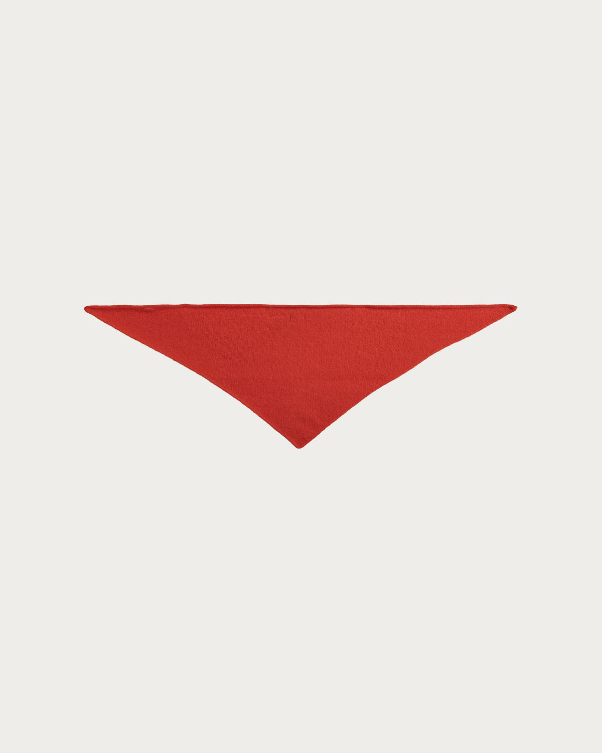 BRIGHT ORANGE BABY BANDANA