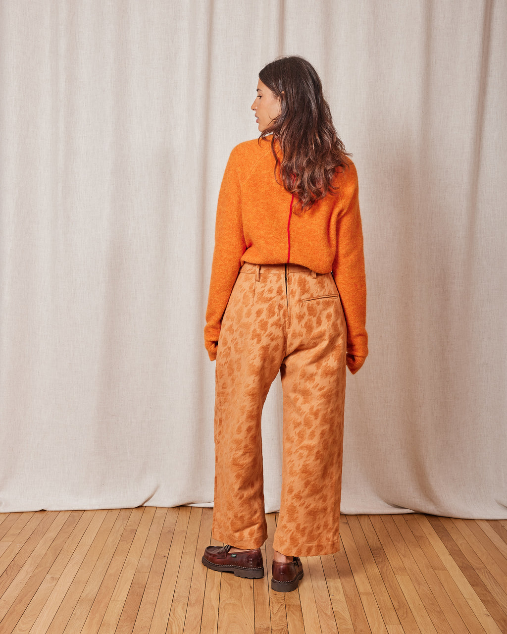 BARREL WILD SPICY BROWN TROUSERS