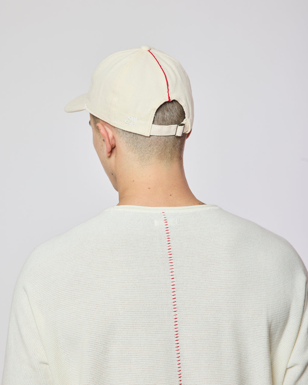 BARRY CANVAS IVORY CAP