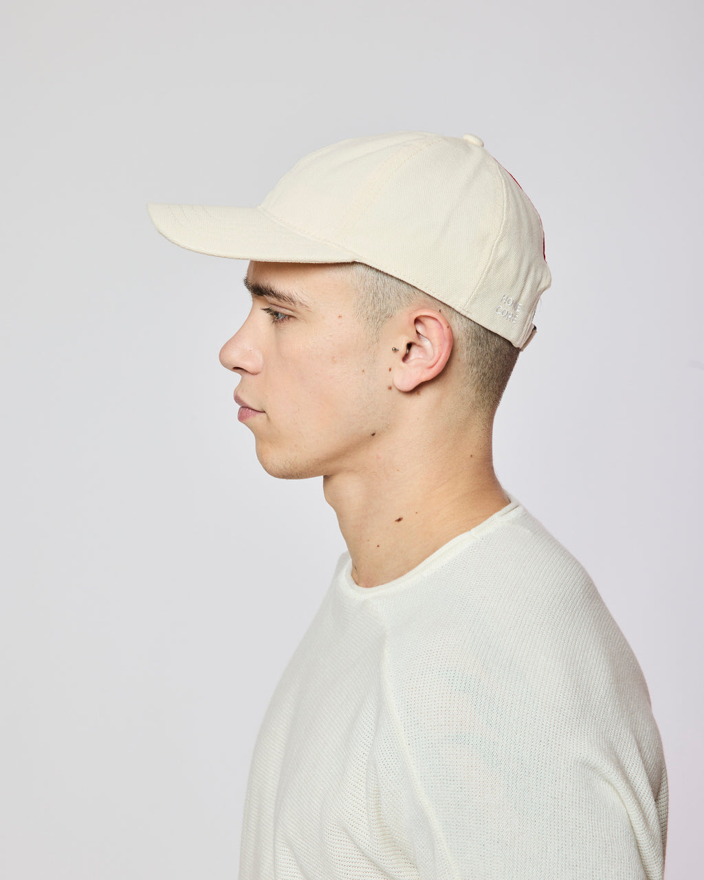 BARRY CANVAS IVORY CAP