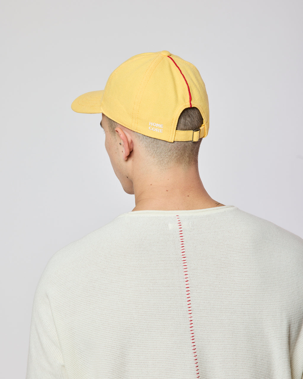 BARRY CANVAS SOFT YELLOW CAP