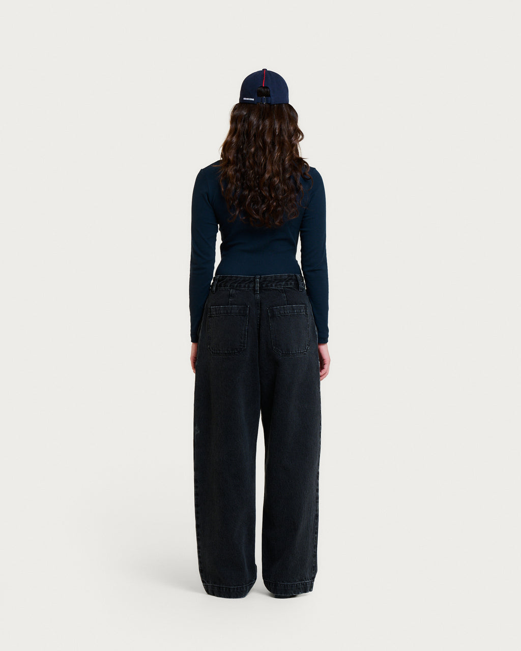 BELLA AMAZON ACID GREY TROUSERS
