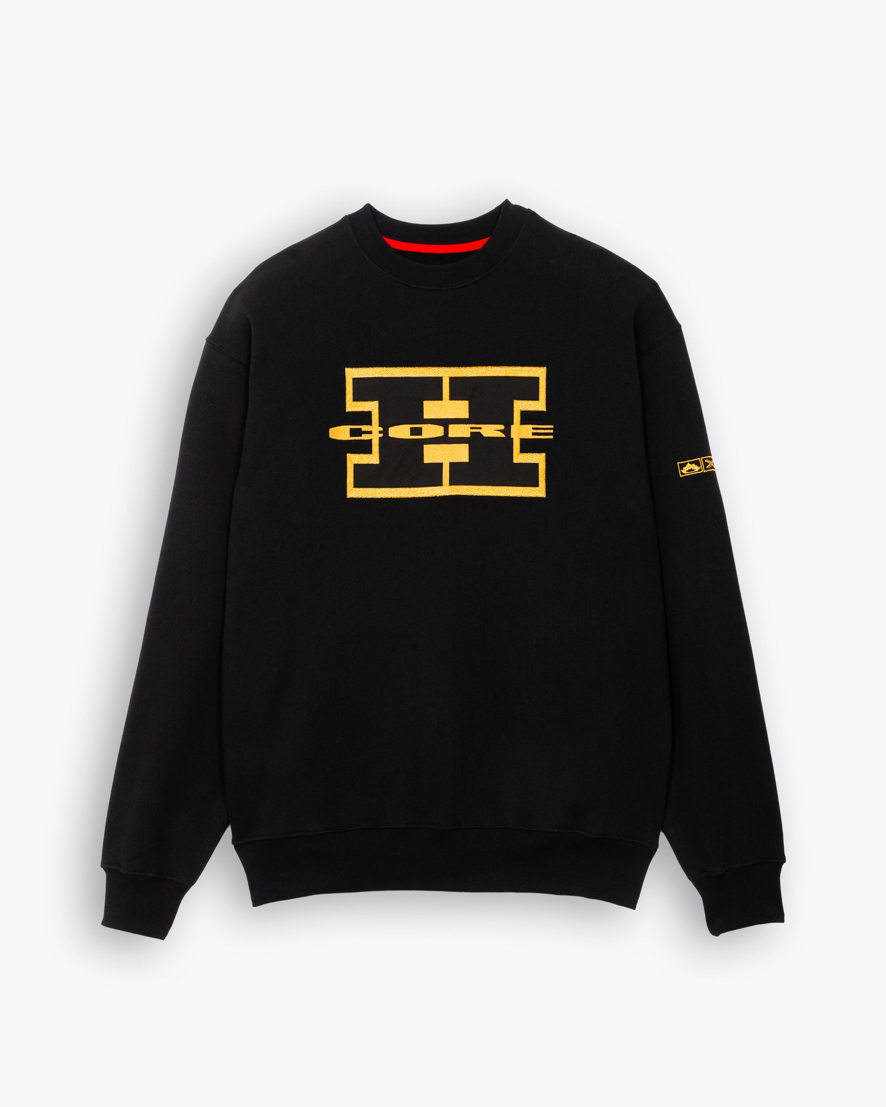 BIG H PATCH SWEAT GOLD/BLACK