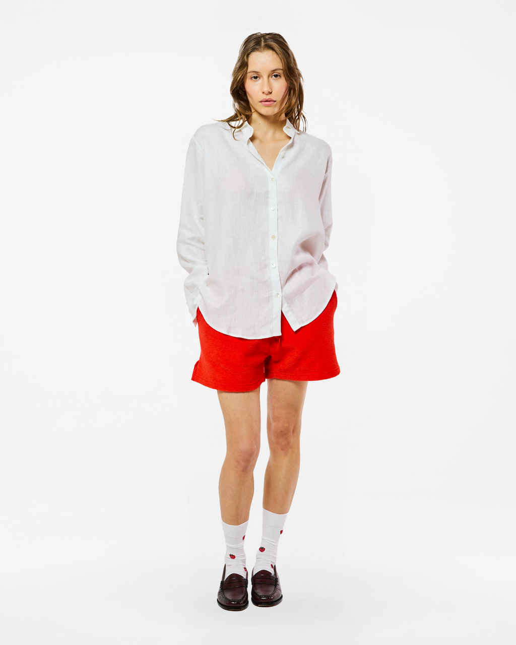 CHEMISE BOYFRIEND PIMENTA WHITE