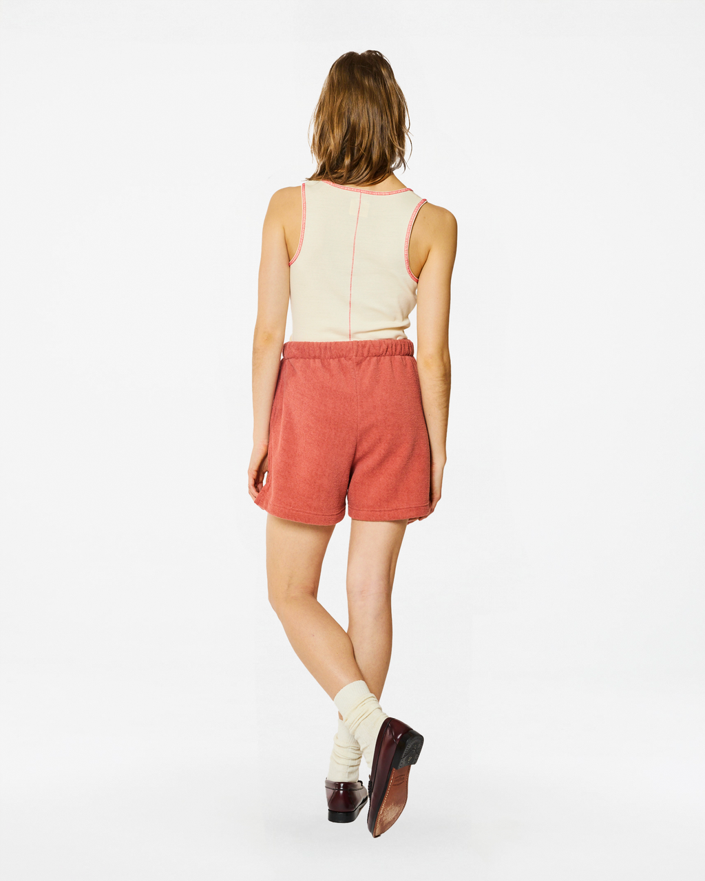 SHORT CALYPSO PINK CLAY