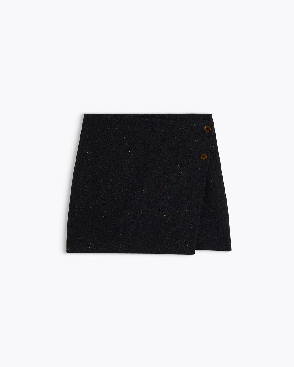 JUPE CAMILLE HARRIS TWEED BLACK MULTI