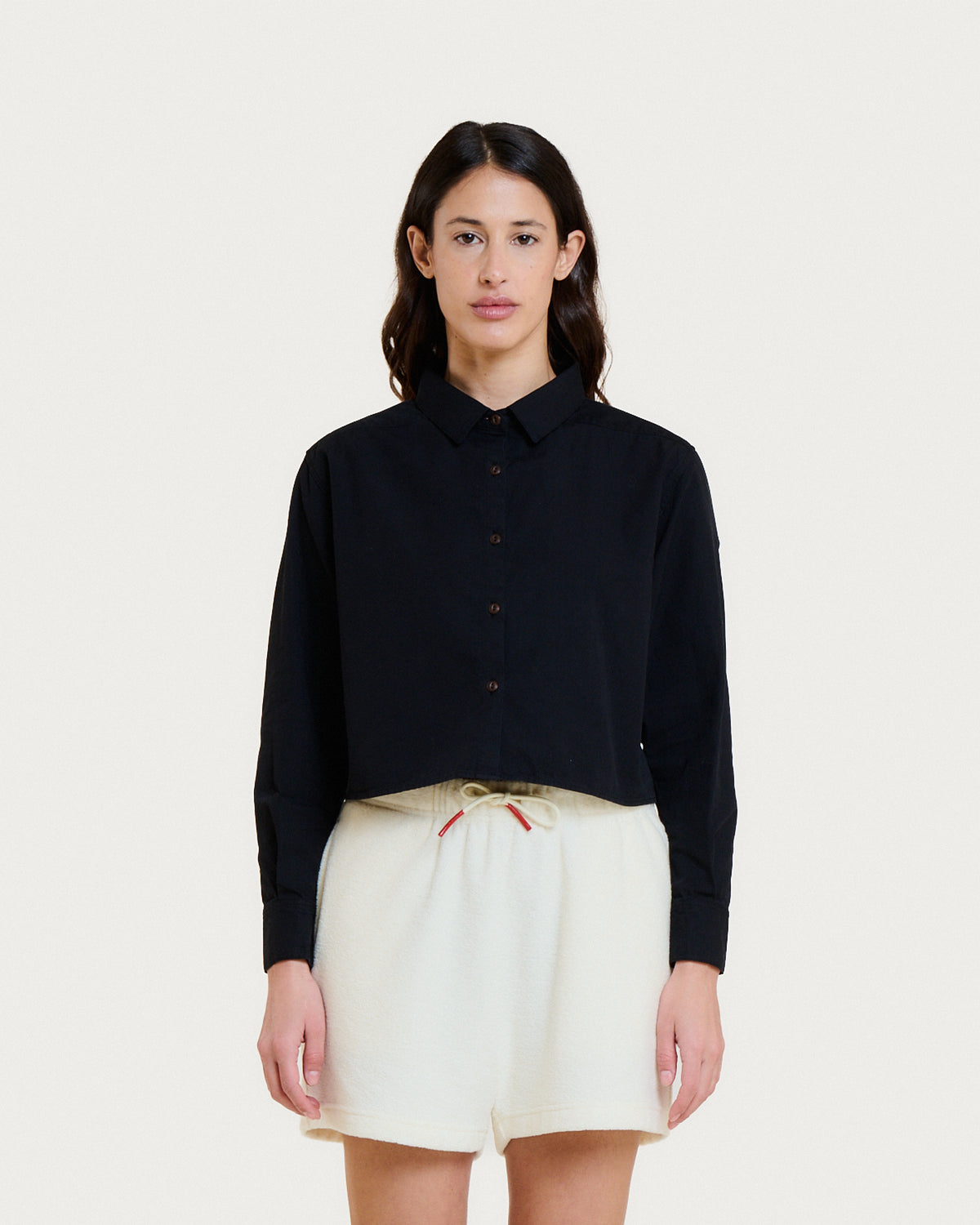 CELINE RIPSTOP BLACK SHIRT