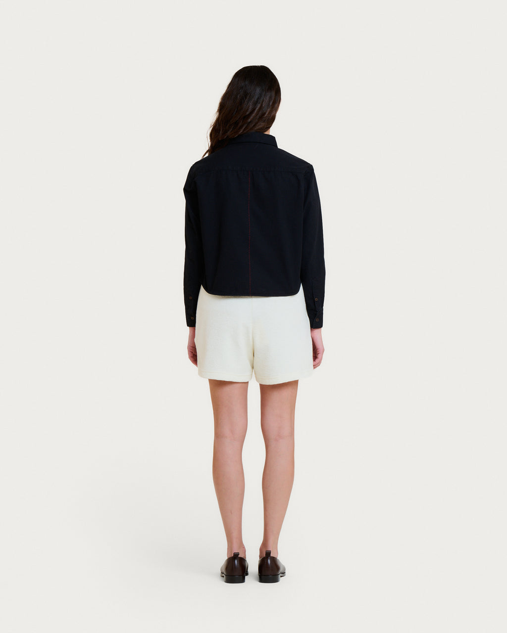 CELINE RIPSTOP BLACK SHIRT