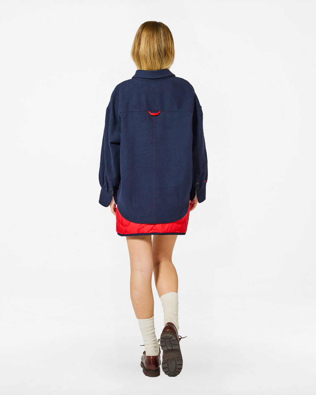 CHIARA BARROW NAVY SHIRT