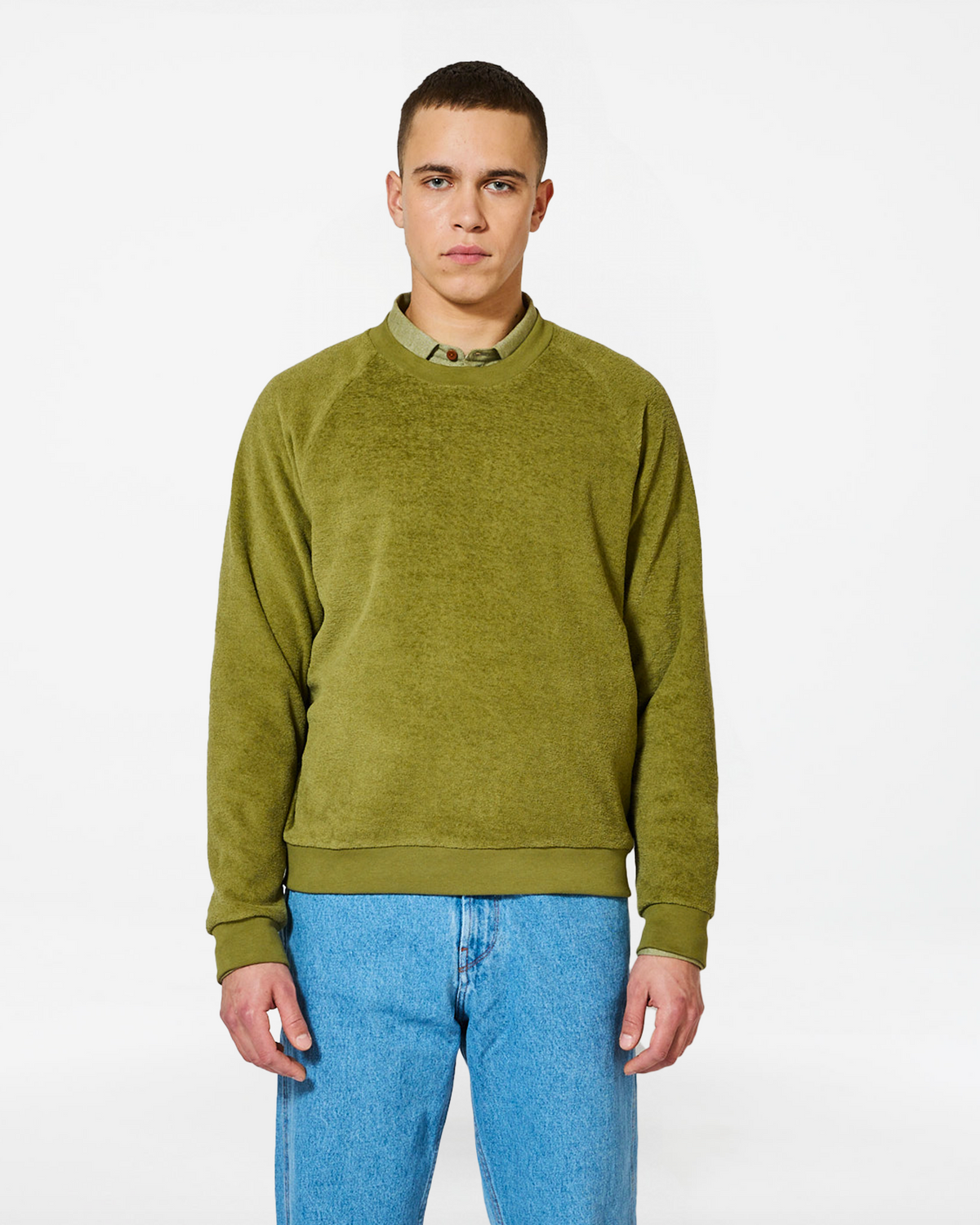 AQUAE ROSEMARY GREEN SWEATSHIRT