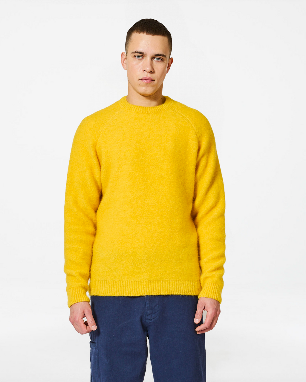 BABY BRETT SWEATER BRIGHT YELLOW
